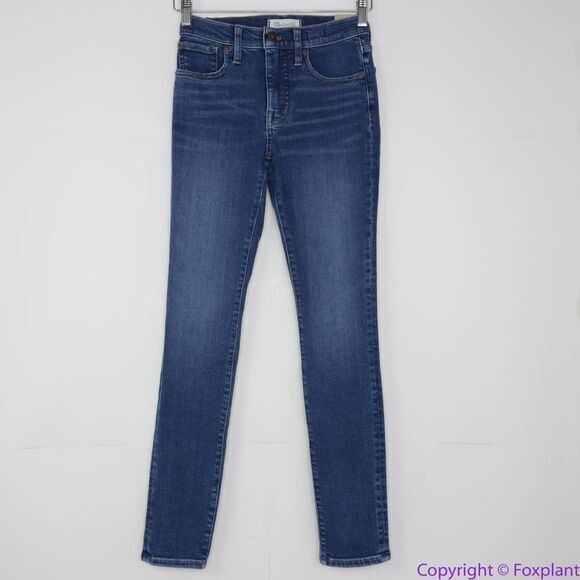 NEW Madewell 9" Mid-Rise‎ Skinny Jeans in Orland Wash: TENCEL™ Denim 24 - Picture 3 of 16